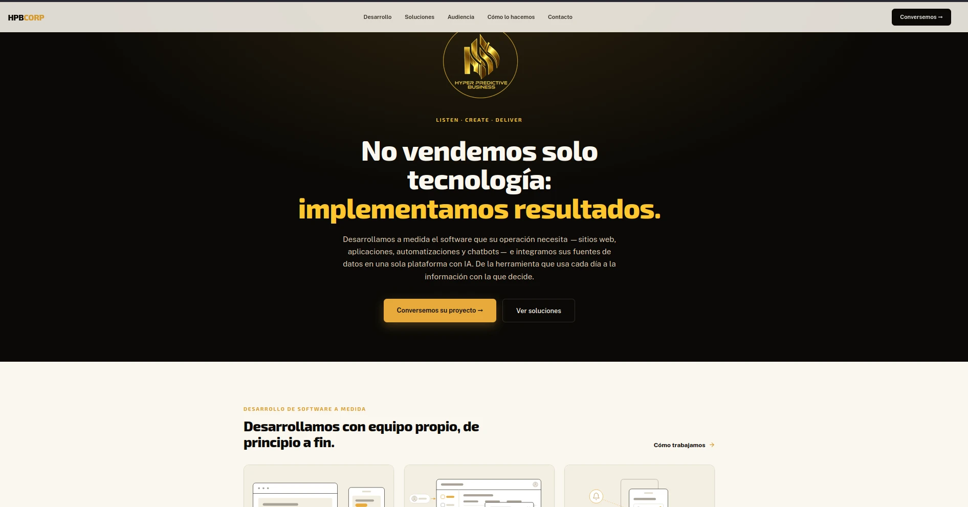 Vista previa de HPB Corp